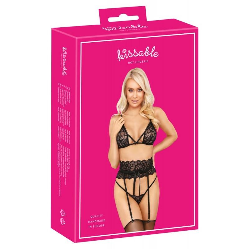 Suspender Set black S/M