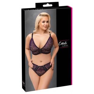 Bra Set purple 3XL