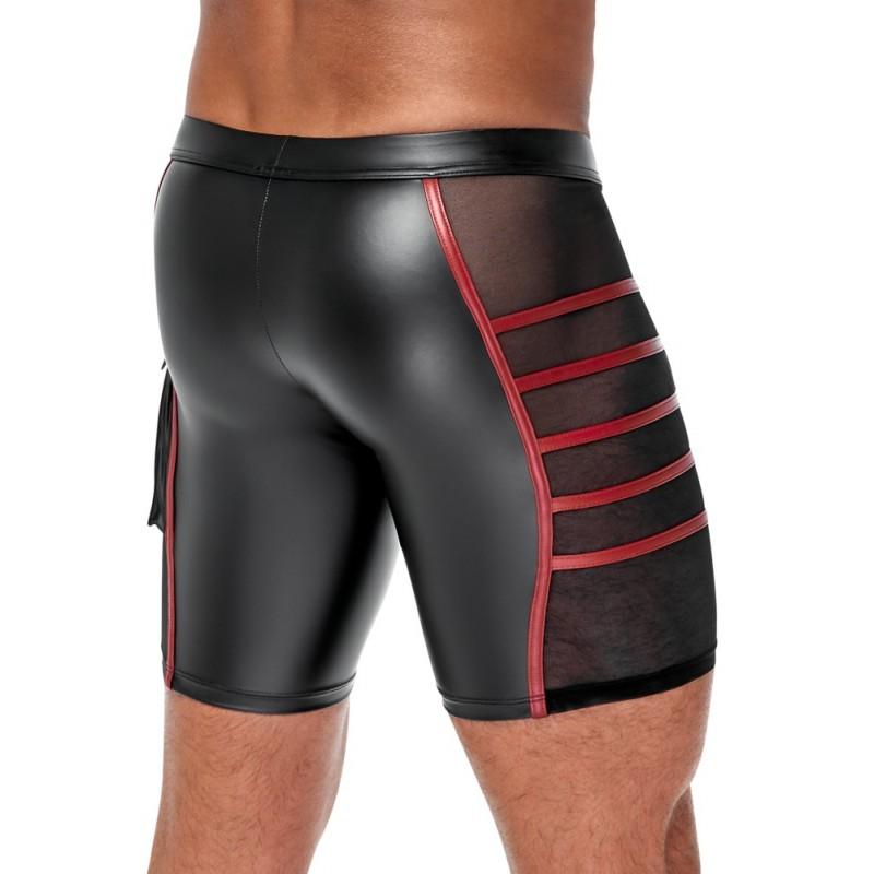 Men's Shorts Black/Red 2XL