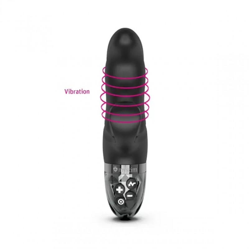 Mystim - Hop Hop Bob eStim Vibrator Black