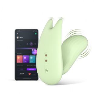 Smart Wearable Dual Motor Vibrator Green - Magic Motion - Umi