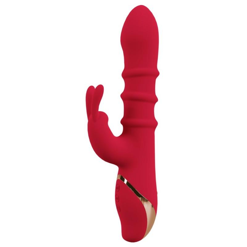 Rabbit Vibrator with 3 Moving