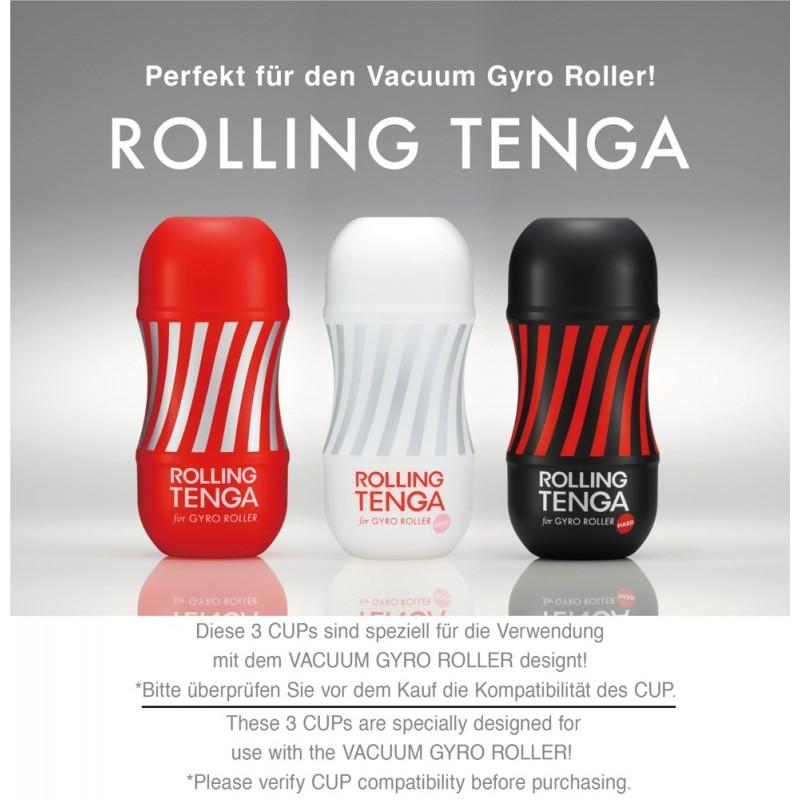 Masturbaatorid Vacuum Gyro Roller jaoks võimas - Rolling Tenga