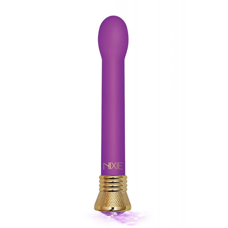 NIXIE JEWEL SATIN BULB VIBE AMETHYST