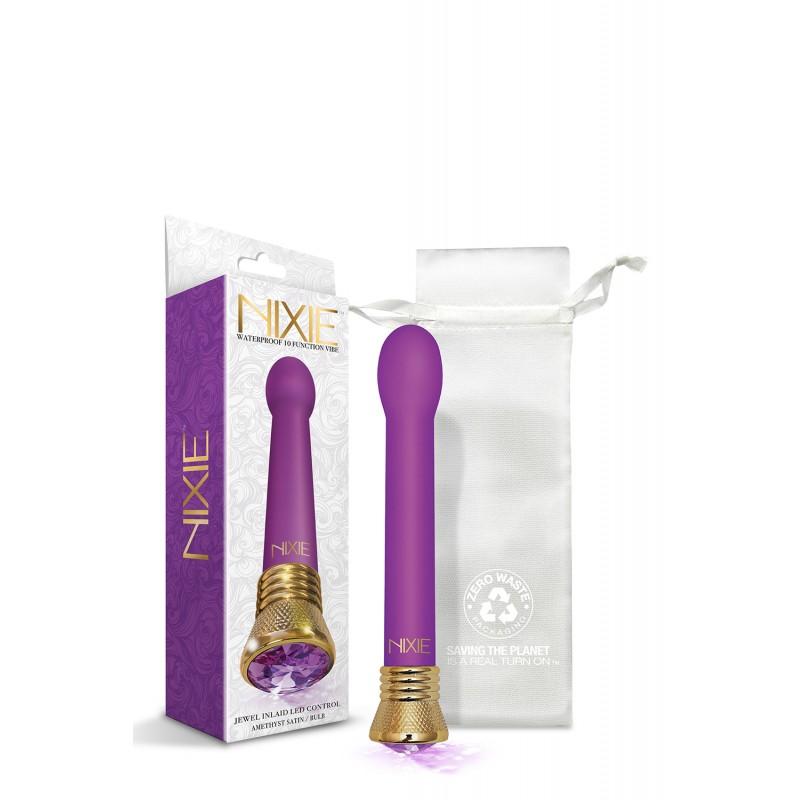 NIXIE JEWEL SATIN BULB VIBE AMETHYST