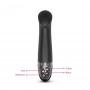 Mystim - Right On Ron eStim Vibrator Black