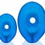 Oxballs - Glowhole-1 Hollow Buttplug with Led Insert Blue Morph Small