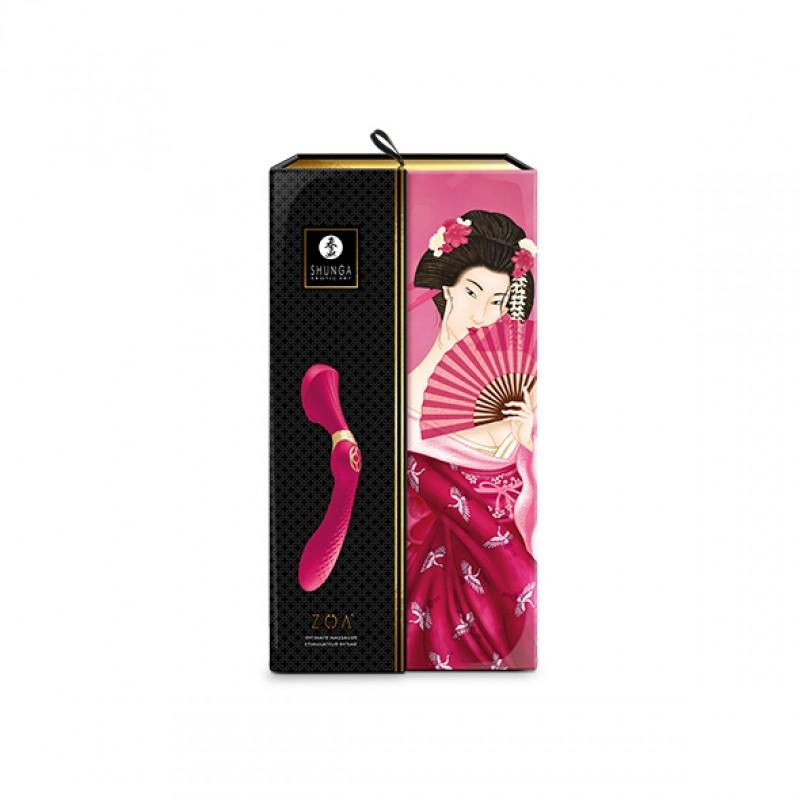 Shunga - Zoa Intimate Massager Raspberry