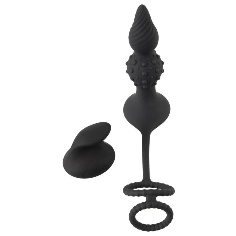 Rebel RC butt plug with cock&b