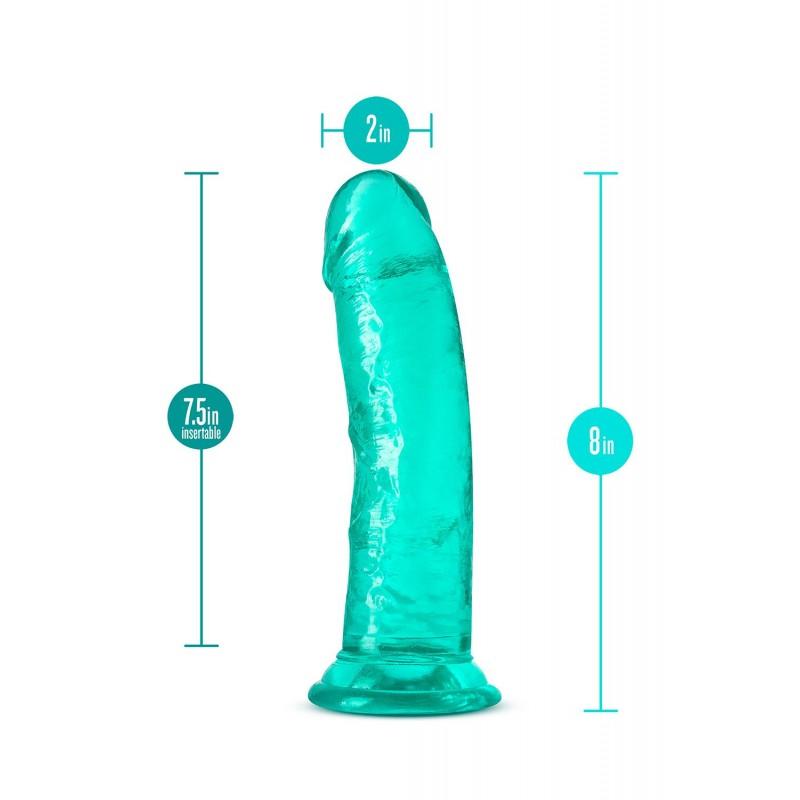 Dildo 20,3cm sinine - B Yours Plus Roar N' Ride