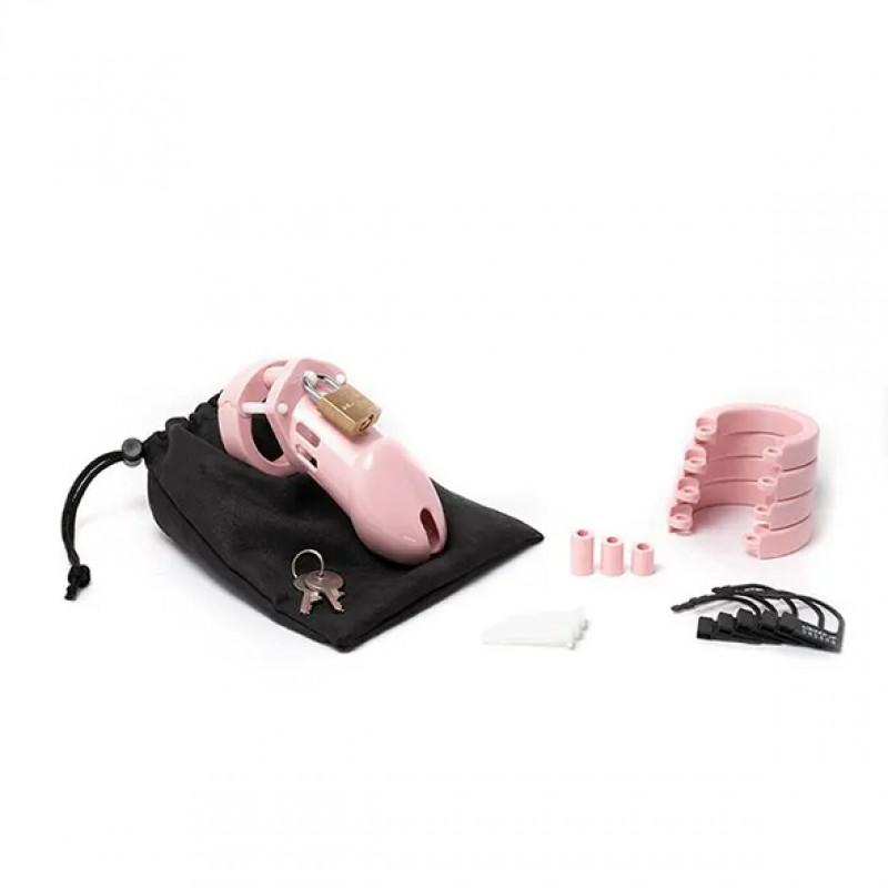 CB-X - CB-6000 Chastity Cock Cage Pink