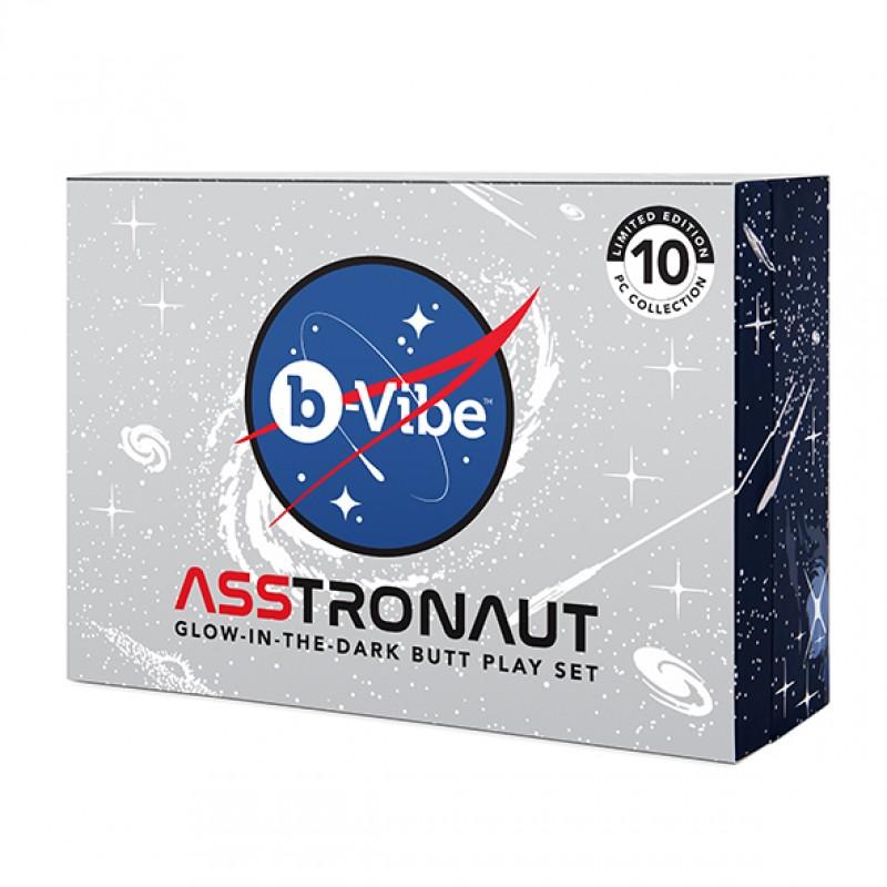 B-Vibe - ASStronaut Glow-in-the-Dark anaalmängukomplekt