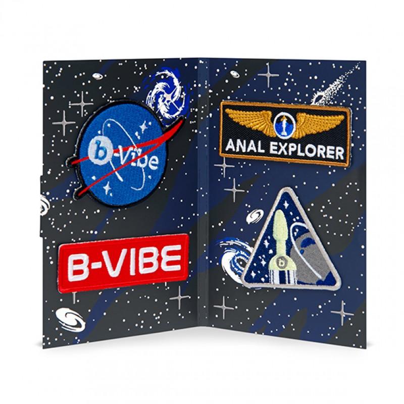 B-Vibe - ASStronaut Glow-in-the-Dark anaalmängukomplekt