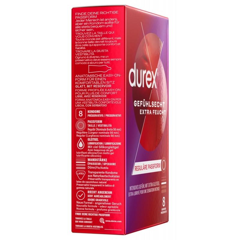 Durex Gefühl.extra lubr. 8pc