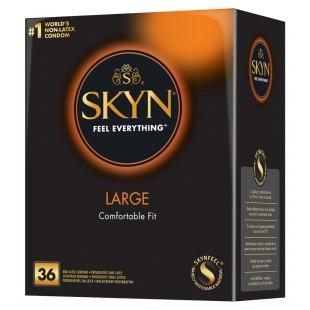 Suured lateksivabad kondoomid 36tk - SKYN Large