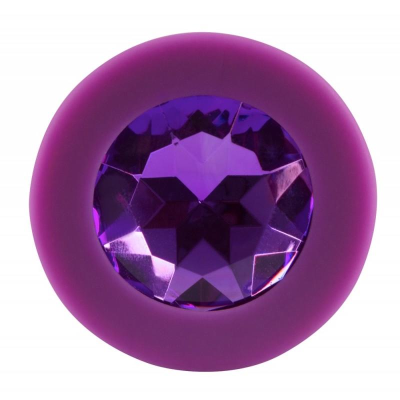 Colorful joy jewel purple plug