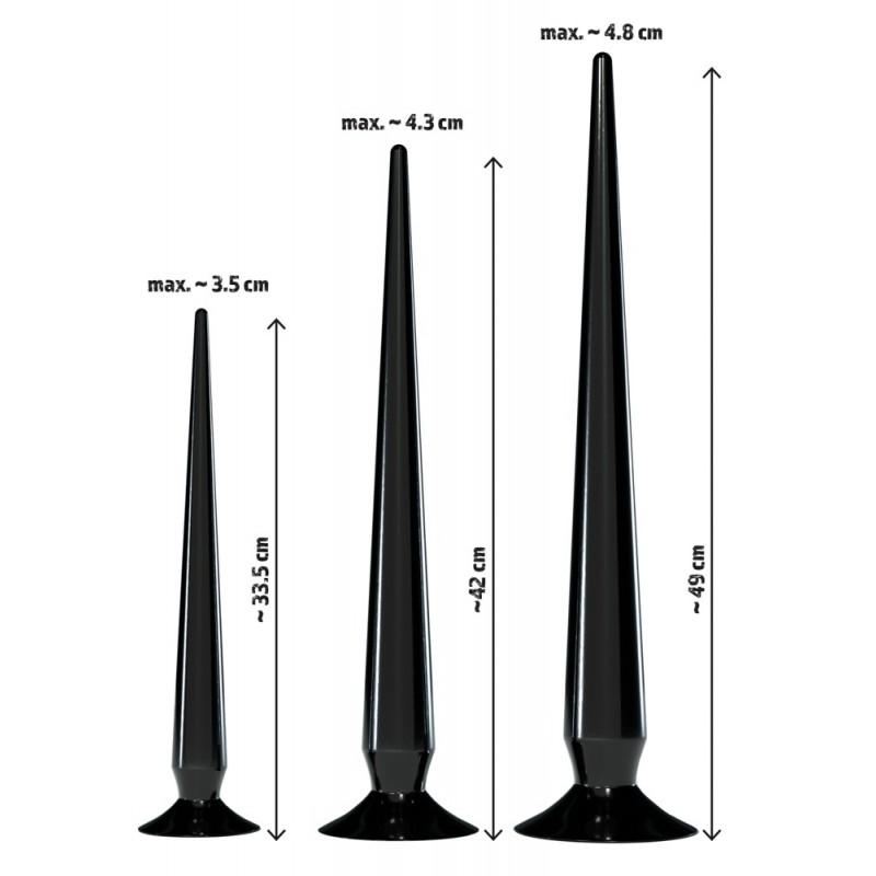 Super long anal plug set