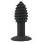 ANAALTAPP - BLACK VELVETS TWIST BUTT PLUG