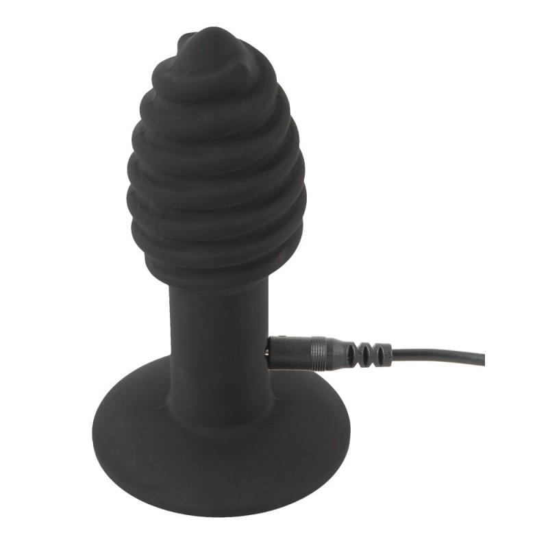 ANAALTAPP - BLACK VELVETS TWIST BUTT PLUG