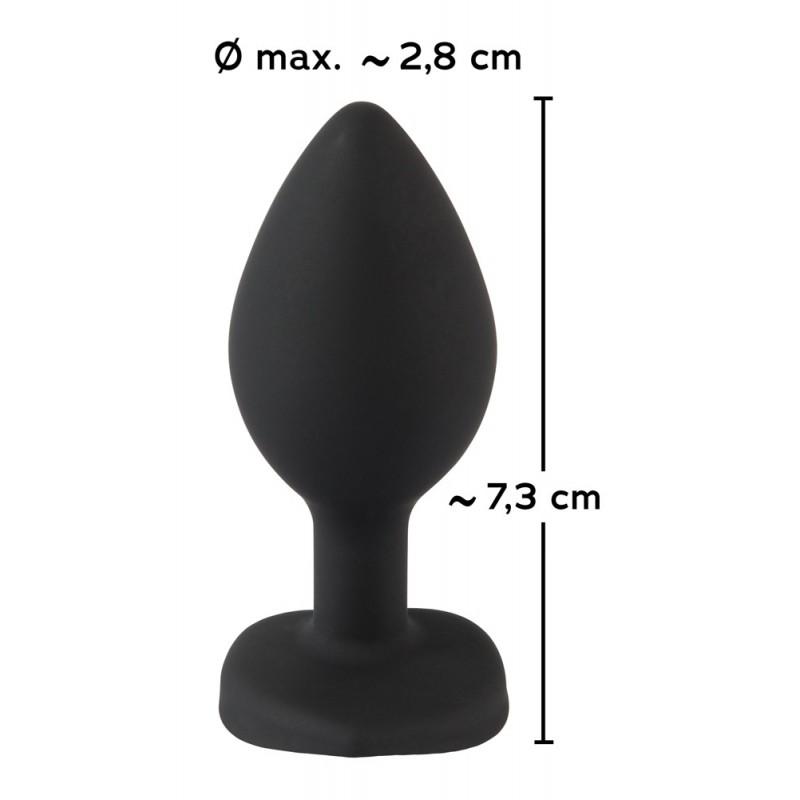 Silicone butt plug