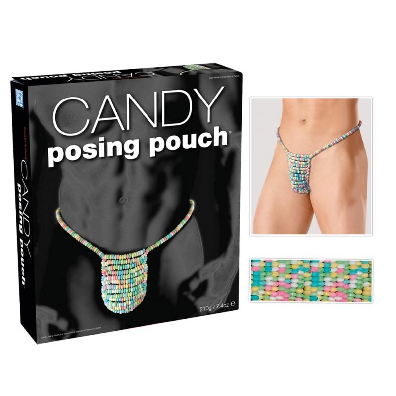 Candy posing pouch