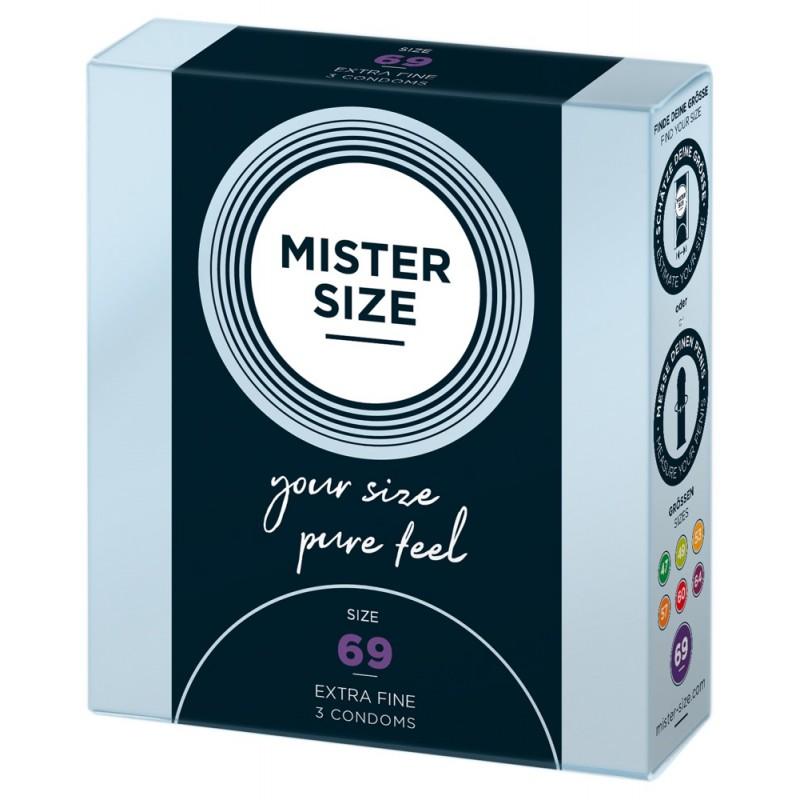 Mister size 69mm pack of 3