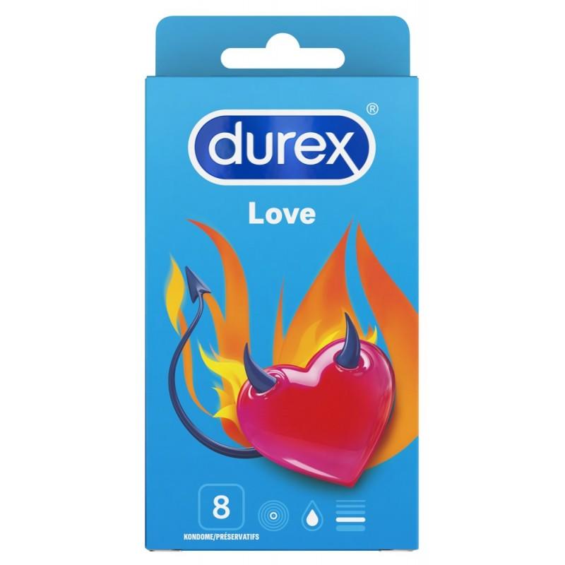 Latekskondoomid 8 tk - Durex Love