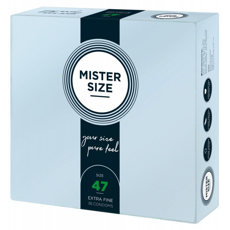 Mister size - condoms 47mm - 36 pcs