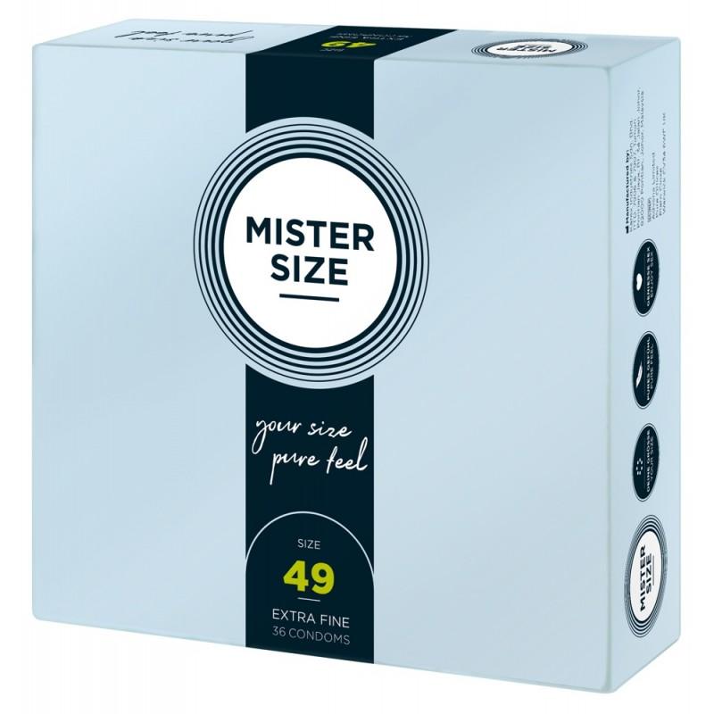 Mister size - condoms 49mm - 36 pcs