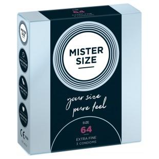 Mister size 64mm pack of 3