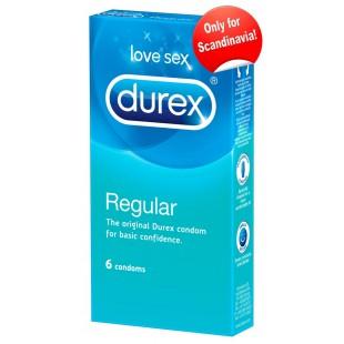 Durex regular 6 condoms