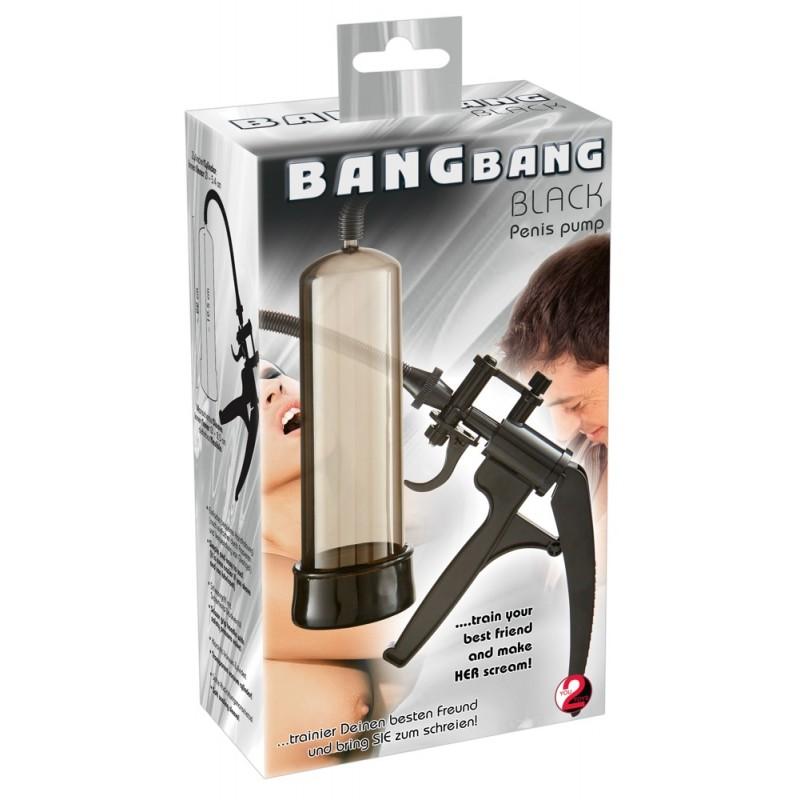 Помпа для пениса you2toys bang bang, черная