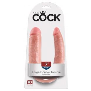 Topelt dildo 43cm - KING COCK