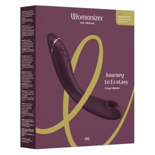 Air pulsator for clitoris and G-spot - Womanizer OG AUBERGINE