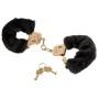 Ffs gold deluxe furry cuffs