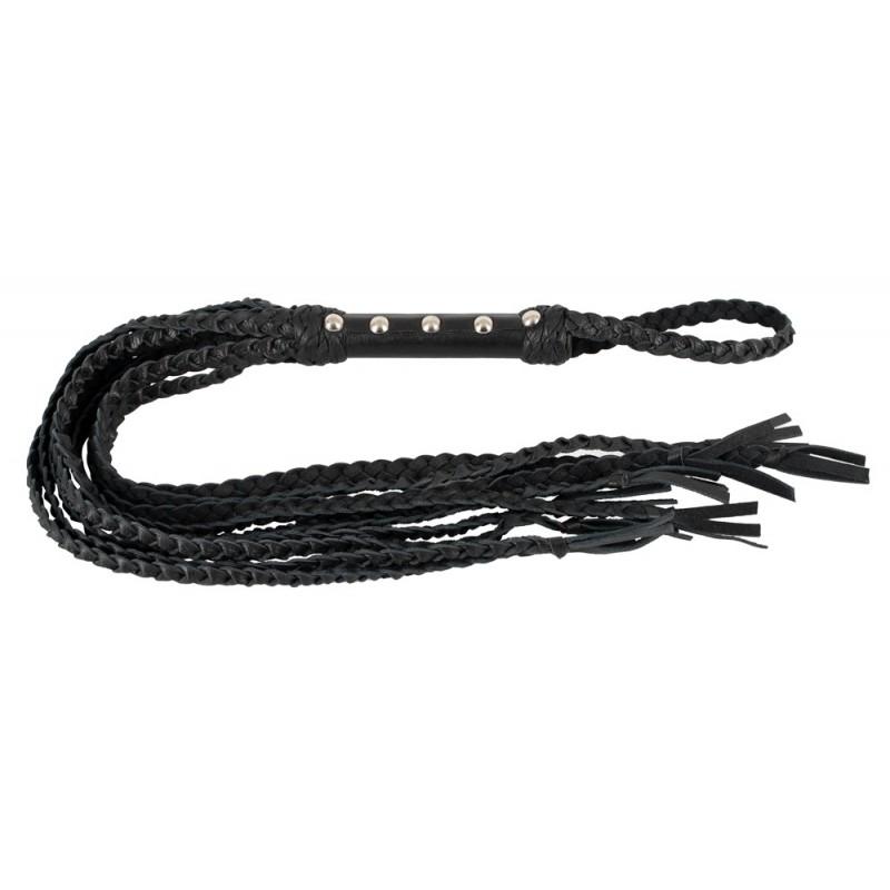 Leather flogger catonine