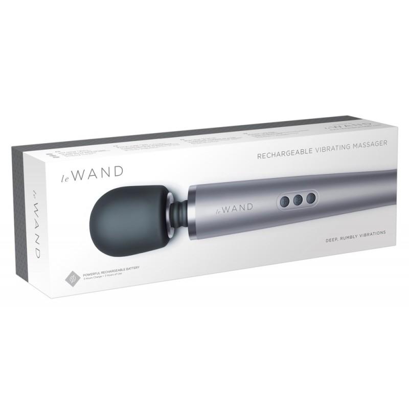 Rechargeable massager Grey - Le Wand