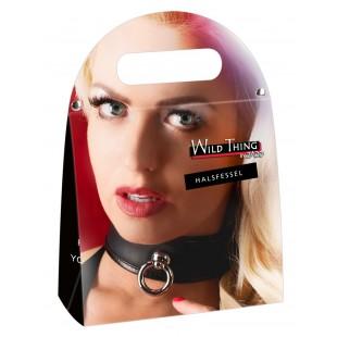 Bondage collar black s-l