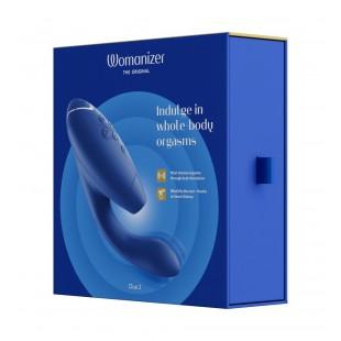 Air pulsator and G-spot stimulator - Womanizer Duo 2 Blueberry