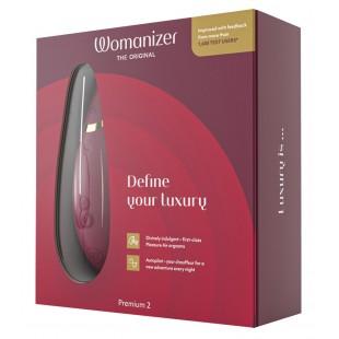 Kliitori vaakumpulsator punane - Womanizer - Premium 2