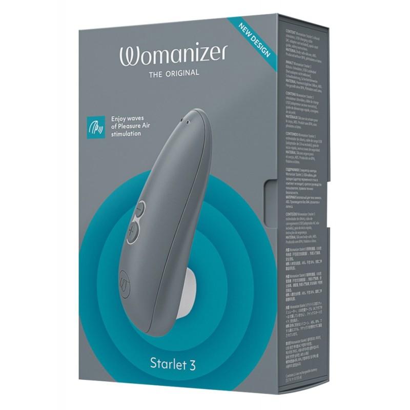 air pulse stimulator - womanizer starlet 3 grey