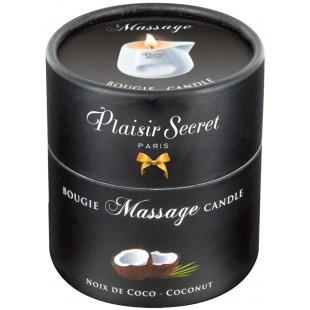 Kookoselõhnaline massaažiküünal 80 ml - Plaisir Secret