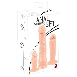 Klassikaline dildo komplekt 11-22,7cm ihuvärvi - You2Toys