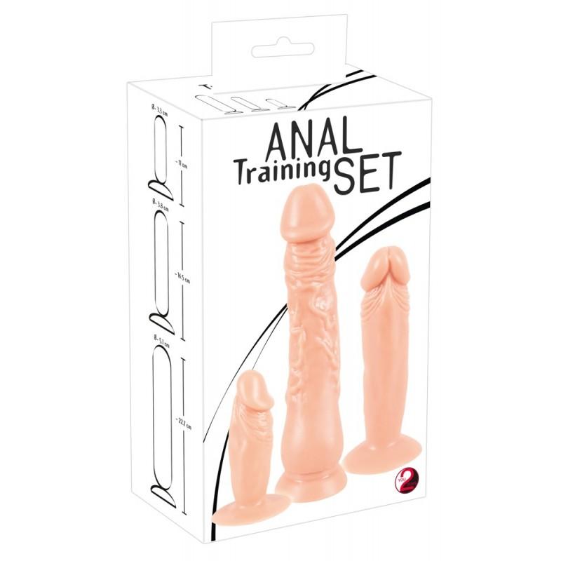 Klassikaline dildo komplekt 11-22,7cm ihuvärvi - You2Toys