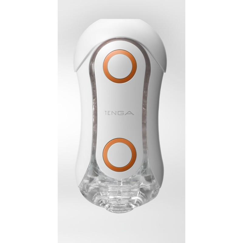 Мастурбатор Tenga Flip Orb Masturbator Orange Crash, белый