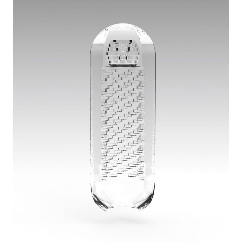 Мастурбатор Tenga Spinner 04 Pixel, бирюзовый