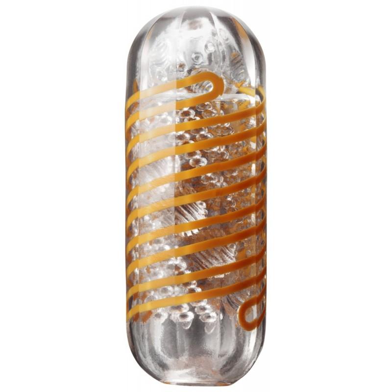 Мастурбатор с вращением tenga spinner 05 beads, прозрачный