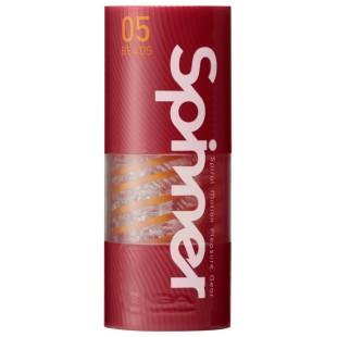 Мастурбатор с вращением tenga spinner 05 beads, прозрачный