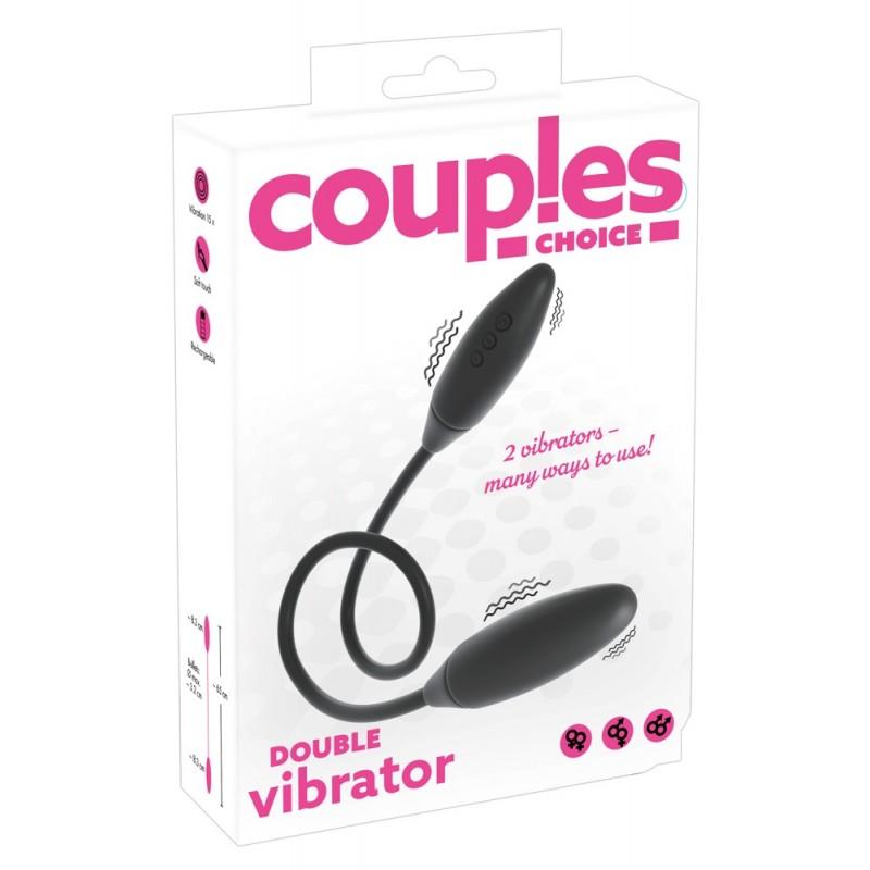 Couples double vibrator