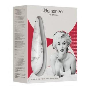 БЕСКОНТАКТНЫЙ КЛИТОРАЛЬНЫЙ СТИМУЛЯТОР WOMANIZER MARILYN MONROE SPECIAL EDITION белый мрамор